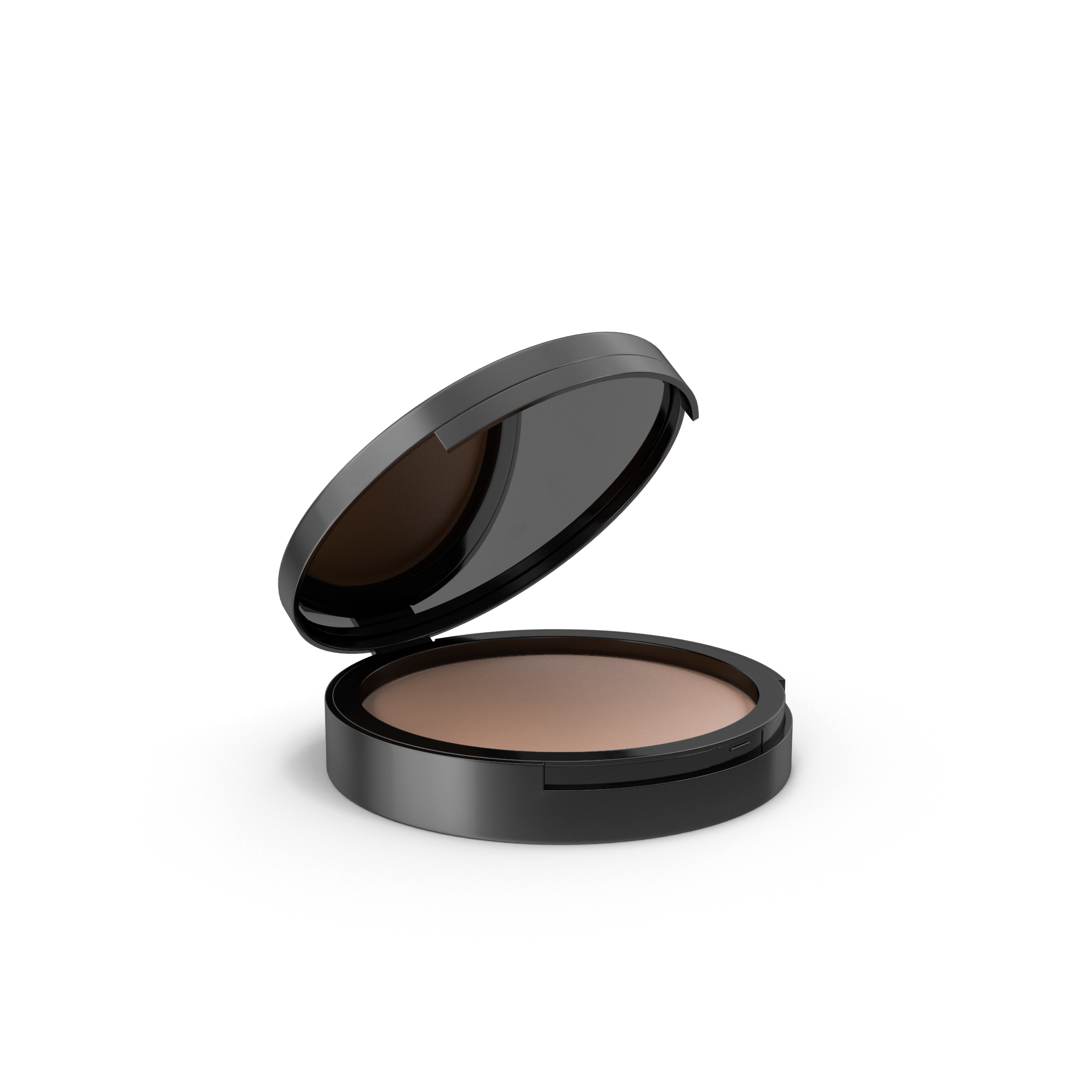 Age Defying Antioxidant Creme Foundation (Round Matte Black Compact w/ Mirror and Sponge)