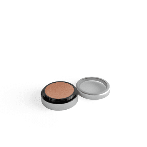 Small Illuminating Shimmer Powder (Round Matte Black Compact w/ Window)