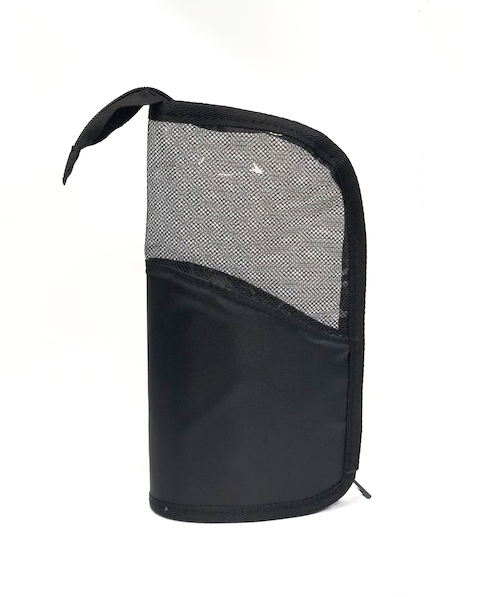 Black Makeup Pouch w/ zipper