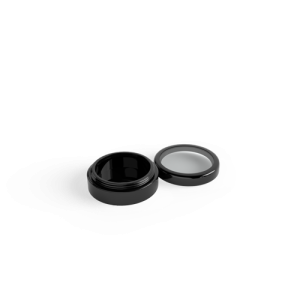 Pressed Blush 2-Piece Shiny Black Case