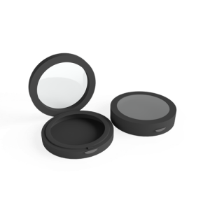 Starburst Face Powder (Round Matte Black Compact)