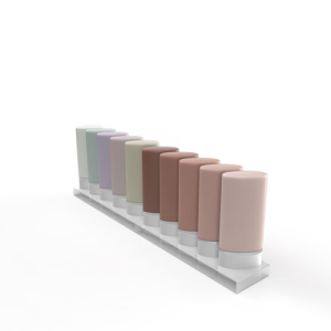 Acrylic Countertop Display - 10 Well Tottle Display